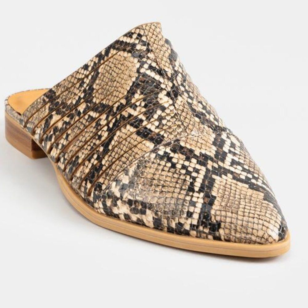 New in Box Report Snake Loafers Mules 7 8.5 9